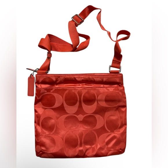 Coach Orange Crossbody Bag - Picture 5 of 7